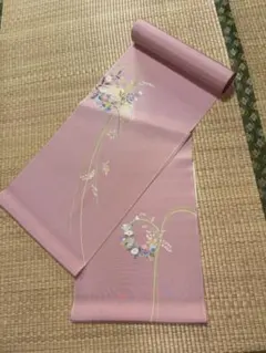 絽 付け下げ 反物 手描き友禅 アイボリー - メルカリ