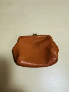 【専用袋付き】イルビゾンテ　レザーがま口ミニ財布