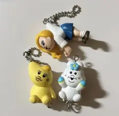 んぽちゃむ つまんでつなげてますこっと 3個