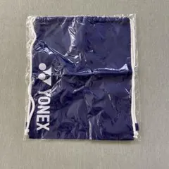 YONEX 巾着袋 ナップサックブルー
