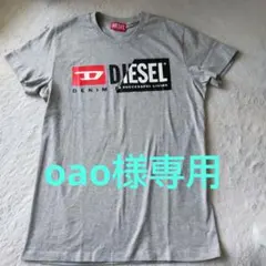美品·DIESEL ☆ グレー 半袖Tシャツ【KIDS】160Y