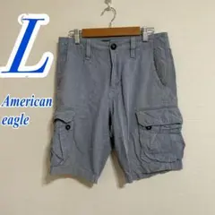 American Eagle カーゴハーフパンツ ストライプ L カジュアルのサムネイル