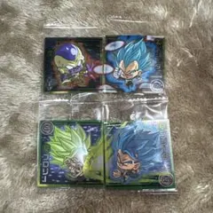 ドラゴンボールウエハースシール4枚セット