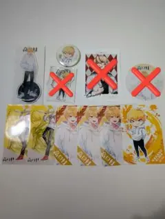 高田村ポップアップストア 中野あるま ブロマイド コースター 缶バッジ