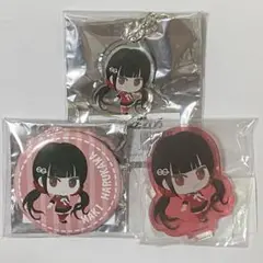 ダンガンロンパ ふわぽに　缶バッジ　アクリルスタンド　キーホルダー　春川魔姫