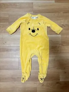 未使用品✨️《H＆M》74cm 6-9M プーさんロンパース ボディスーツ