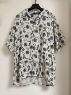ペイズリー柄 シャツ Mサイズ ユニセックス