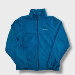 00’s 古着 Columbia コロンビア フリースジャケット ターコイズ