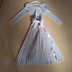 nano universe　ニットロングワンピース　36ｓｉｚｅ