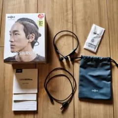 Shokz OPENRUN 骨伝導 S803 黒 ワイヤレスイヤホン