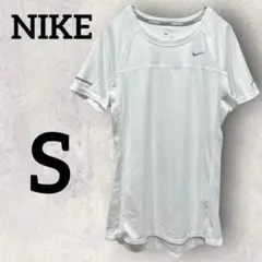 NIKE サイズ:S スポーツウェア　トップス　ホワイト　ナイキランニング