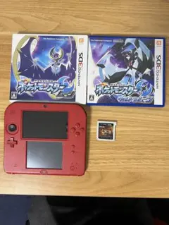 ニンテンドー2DS ポケモン ウルトラムーン、ムーン、おまけ有り
