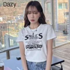 ショート丈 tシャツ
