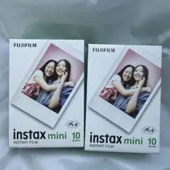 FUJIFILM instax mini 10 Sheets 2パック