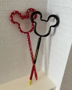 【海外Disney Parks限定】ミッキー&ミニー　ペン２本セット