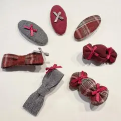 キッズ/ベビー/ヘアクリップ/ヘアピン/セット販売　2個〜注文可