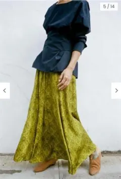 Uhr ウーア バックベルト ボートネック ブラウス プルオーバー 38