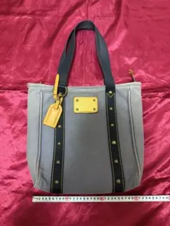 ブルー トートバッグ