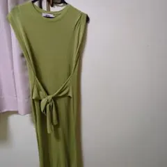 アズルbyｍｏｕｓｓｙ‼️グリーン パンツセットアップ‼️美品‼️早い者勝ち‼️