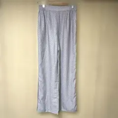 柄 ベージュイージーパンツ　BAYFLOW