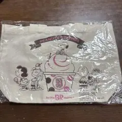 新品未開封 スヌーピー　非売品　サーティワン　オリジナルトートバッグ