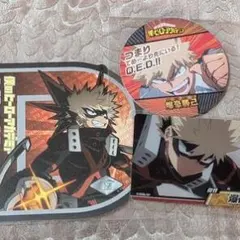 爆豪勝己 缶バッジ 3個セット