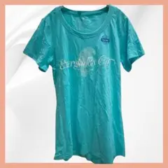 【希少】エバーグレーズシティ マナティー Tシャツ ブルー Mサイズ ピーチ起毛