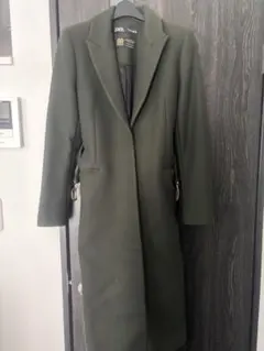 MANTECO ZARA グリーン ロングコート