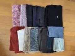 着物　はぎれ　16種　まとめ売り　リメイク　パッチワーク　手芸材料　ハンドメイド