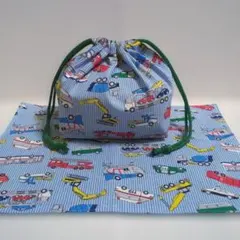 お弁当袋とランチマット*3235（ハンドメイド）