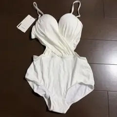 ＼新品タグ付き♡／ 【TEDDY】ワンピース水着（ホワイト）