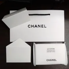 CHANEL シャネル ルコットンドゥー、ショッパー、メッセージカードセット