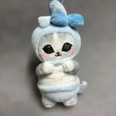 新品未使用 mofusandモフサンド うさにゃん　マスコット ブルーのサムネイル