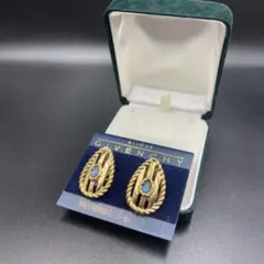 極美品 ジバンシー ストーン イヤリング ヴィンテージ アクセサリー
