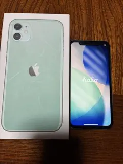 Apple iPhone 11 ミントグリーン 本体 箱付き ジャンク品 Apple iPhone 11 128GBミントグリーン 本体 箱付き - メルカリ