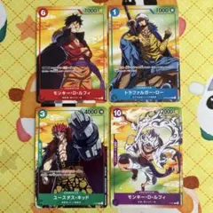 ワンピースカード セブンイレブン プロモ 4種セット ②