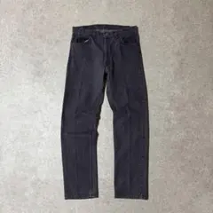 美品✨AUBERGE デニムパンツ レザーパッチ 月桂樹ボタン グレー 40 