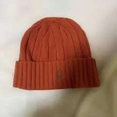 Polo Ralph Lauren ニット帽 ビーニー オレンジ