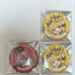AMPTAKxCOLORSレインボーロード中88% 海賊団 あっとくん 缶バッジ