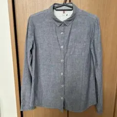 earth music &ecology シャツ 長袖 レディースS デニム