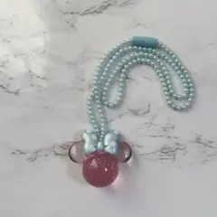 ミニーちゃん 光るおもちゃ 水色