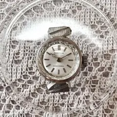 稼働品☆ヴィンテージ SEIKO SOLARレディース手巻き時計/昭和レトロ