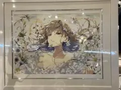 枯レ乙女 深崎暮人 版画 アールビバン - メルカリ