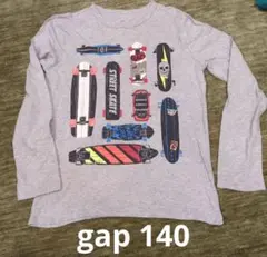 gap スケートボード 長袖カットソー 140