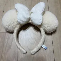 ミニー カチューシャ　ボア　もこもこ　ディズニー