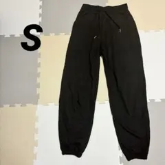 スウェットパンツ ブラック【S】ユニセックス　海外古着