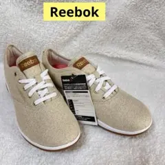 [未使用タグ付き］Reebok リーボック イージートーン ベージュ ラメ