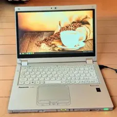 ノートパソコン パナソニック　レッツノートCF-MX4、オフィス付き設定不要！①のサムネイル