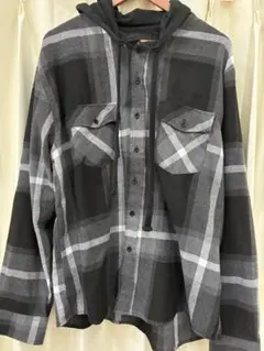 フードネルシャツ