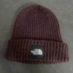 THE NORTH FACE バーガンディ ニット帽 ビーニー